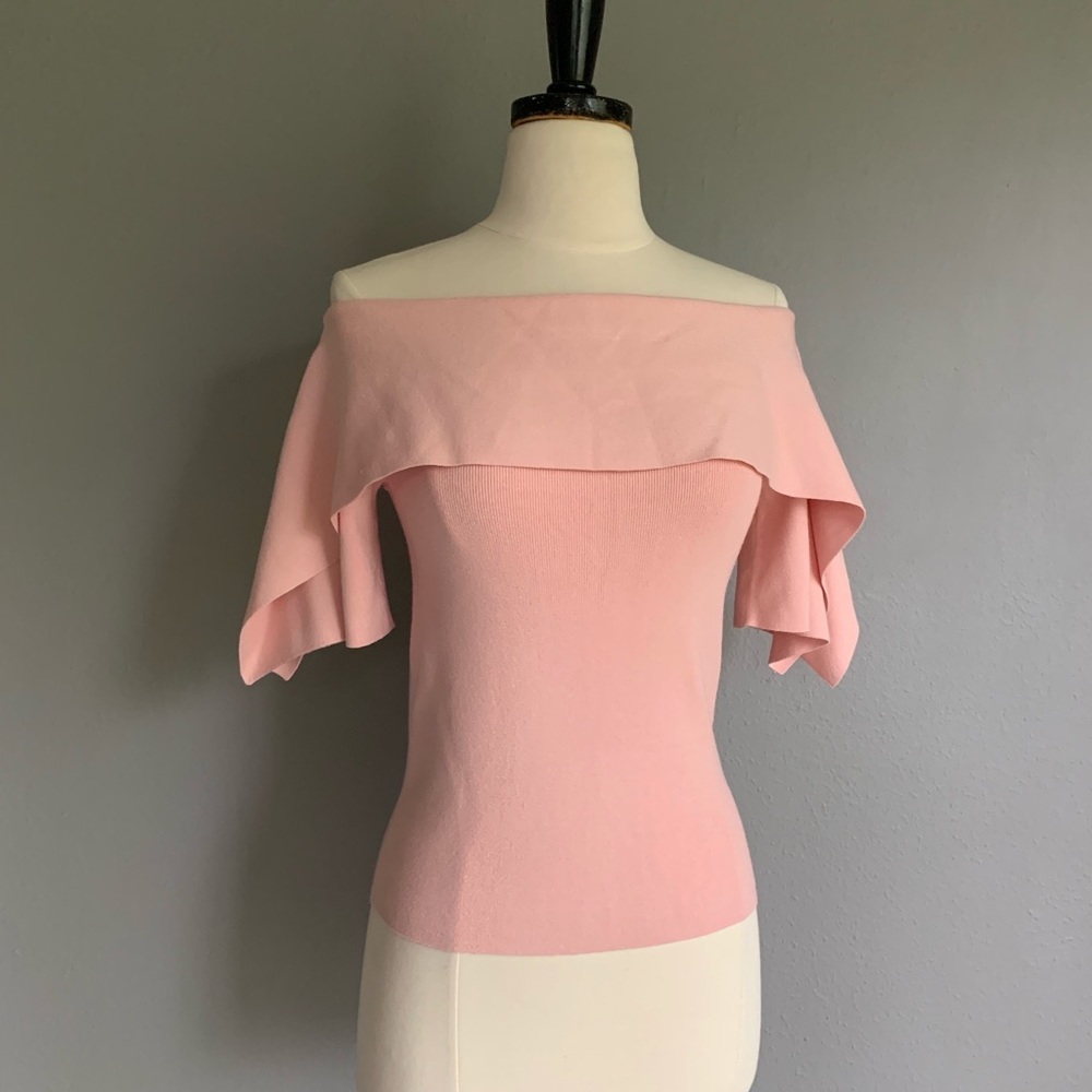 Club Monaco off shoulder sweater